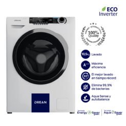 Lavarropas Automático Drean Ecoinverter 10 Kg LFDR1012