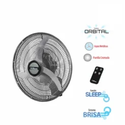 Ventilador de Pared Liliana 20″ Orbital VWC2016