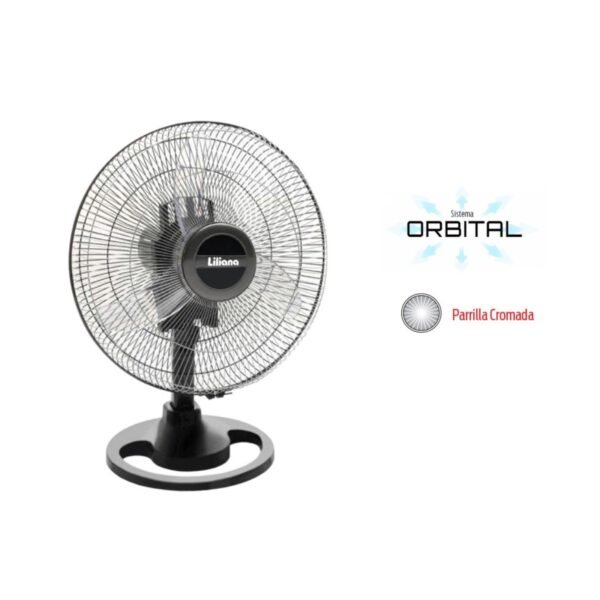 Ventilador de Mesa Liliana 16″ Orbital VSOC16