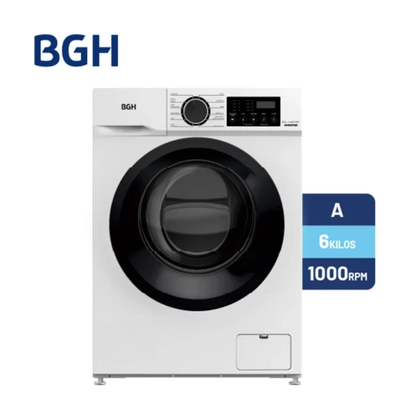 Lavarropas Automático BGH Inverter 6 Kg
